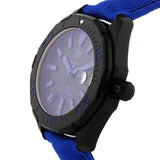 Tag Heuer Aquaracer Calibre 5 Automatic Titanium Black Dial Blue Nylon Strap Watch for Gents - WAY208B.FC6382