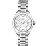 Tag Heuer Formula 1 Diamonds Mother Of Pearl White Dial Silver Steel Strap Watch for Women - WBJ1419.BA0664