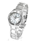 Tag Heuer Aquaracer Professional 200 Quartz Diamond Mother of Pearl Dial Silver Steel Strap Watch for Women - WBP1416.BA0622
