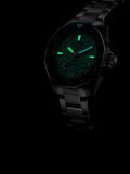 Tag Heuer Aquaracer Professional 300 Automatic Diamonds Green Dial Silver Steel Strap Watch for Women - WBP231K.BA0618