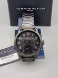 Tommy Hilfiger Briggs Black Dial Black Steel Strap Watch for Men  - 1791423