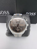 Hugo Boss Skymaster Grey Dial Two Tone Steel Strap Watch for Men - 1513789