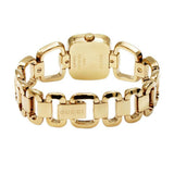 Gucci G Gucci Diamonds Mother of Pearl Dial Yellow Gold Steel Strap Watch For Women - YA125513