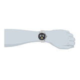 Gucci G-Timeless Chronograph Black Dial Silver Steel Strap Watch For Men - YA126267