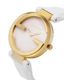 Gucci Interlocking Latin Grammy Special Edition Gold Watch For Women - YA133313