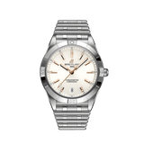 Breitling Chronomat Automatic 36 White Dial Silver Steel Strap Watch for Women - A10380101A2A1