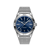 Breitling Chronomat Automatic 36 Blue Dial Silver Steel Strap Watch for Women - A10380101C1A1