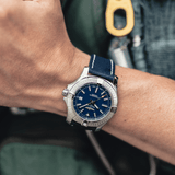 Breitling Avenger Automatic 43mm Blue Dial Blue Nylon Strap Watch for Men - A17318101C1X2