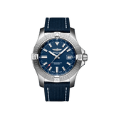 Breitling Avenger Automatic 43 Blue Dial Blue Nylon Strap Watch for Men - A17318101C1X1