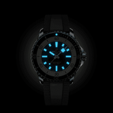 Breitling Superocean Automatic 42 Black Dial Black Rubber Strap Watch for Men - A17375211B1S1
