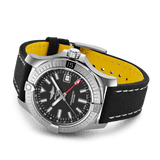 Breitling Avenger Automatic GMT 43 Black Dial Black Nylon Strap Watch for Men - A32397101B1X1