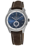 Breitling Premier Automatic 40mm Blue Dial Brown Leather Strap Mens Watch - A37340351C1X2