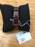 Calvin Klein Incentive White Dial Brown Leather Strap Watch for Women - K3P236G6