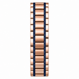 Lacoste Capbreton Blue Dial Two Tone Steel Strap Watch for Women - 2010963