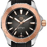 Tag Heuer Aquaracer Professional 200 Automatic Black Dial Black Rubber Strap Watch for Men - WBP2151.FT6199