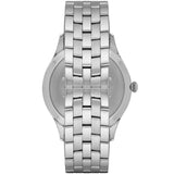 Emporio Armani Lambda Blue Dial Silver Steel Strap Watch for Men - AR11019