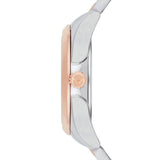 Emporio Armani Analog White Dial Two Tone Steel Strap Watch For Women - AR11029