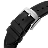 Emporio Armani Ruggero Black Dial Black Leather Strap Watch for Men - AR11193