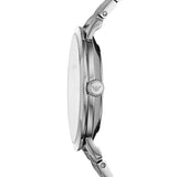 Emporio Armani Modern Silver Dial Silver Steel Strap Watch for Women - AR11213