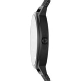 Emporio Armani Kappa Black Dial Black Mesh Strap Watch for Women - AR11252