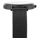 Emporio Armani Kappa Black Dial Black Mesh Strap Watch for Women - AR11252