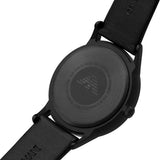 Emporio Armani Renato Black Dial Black Leather Strap Watch for Men - AR11276
