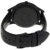 Emporio Armani Renato Black Dial Black Leather Strap Watch for Men - AR11276