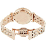 Emporio Armani Gianni T-Bar Mother of Pearl White Dial Two Tone Steel Watch for Women - AR11294