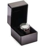 Emporio Armani Aviator Green Dial Brown Leather Strap Watch for Men - AR11334