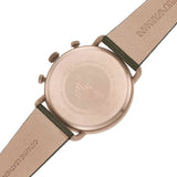 Emporio Armani Aviator Green Dial Brown Leather Strap Watch for Men - AR11334