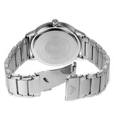 Emporio Armani Claudio Green Dial Silver Steel Strap Watch for Men - AR11575