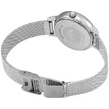 Emporio Armani Cleo Silver Dial Silver Mesh Strap Watch for Women - AR11584