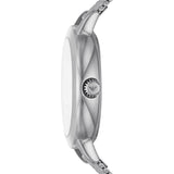 Emporio Armani Cleo Silver Dial Silver Mesh Strap Watch for Women - AR11584