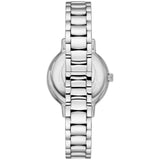 Emporio Armani Cleo Sunray Blue Dial Silver Steel Strap Watch for Women - AR11585