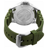 Emporio Armani World Explorer Green Dial Green Silicone Strap Watch for Men - AR11638