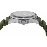 Emporio Armani World Explorer Green Dial Green Silicone Strap Watch for Men - AR11638