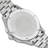 Emporio Armani Ruggero Chronograph Black Dial Silver Steel Strap Watch for Men - AR11691