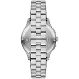 Emporio Armani Ruggero Chronograph Black Dial Silver Steel Strap Watch for Men - AR11691
