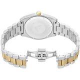 Emporio Armani Antonio Black Dial Two Tone Steel Strap Watch for Men - AR11715