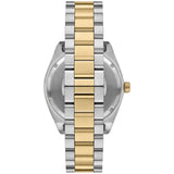 Emporio Armani Antonio Black Dial Two Tone Steel Strap Watch for Men - AR11715