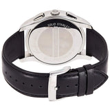 Emporio Armani Classic Chronograph Black Dial Black Leather Strap Watch for Men - AR1700