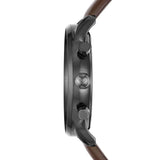 Emporio Armani Retro Chronograph Brown Dial Brown Leather Strap Watch for Men  - AR1932