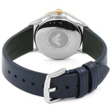 Emporio Armani Alpha XSmall Blue Dial Blue Leather Strap Watch for Women - AR2066