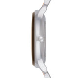 Emporio Armani Classic Beige Dial Two Tone Steel Strap Watch for Men - AR2070