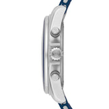 Emporio Armani Sigma Chronograph Blue Dial Blue Silicone Strap Watch for Men - AR6068