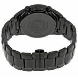 Emporio Armani Sigma Chronograph Black Dial Black Steel Strap Watch for Men - AR6094