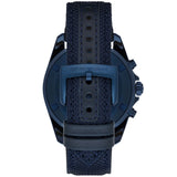 Emporio Armani Sportivo Chronograph Blue Dial Blue Nylon Strap Watch for Men - AR6132