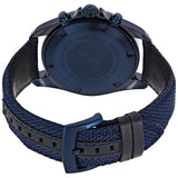 Emporio Armani Sportivo Chronograph Blue Dial Blue Nylon Strap Watch for Men - AR6132