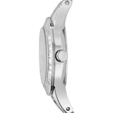 Emporio Armani Chiara Blue Dial Blue Leather Strap Watch for Women - AR7330