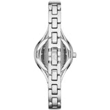 Emporio Armani Chiara Mother of Pearl Dial White Leather Strap Watch for Women - AR7353